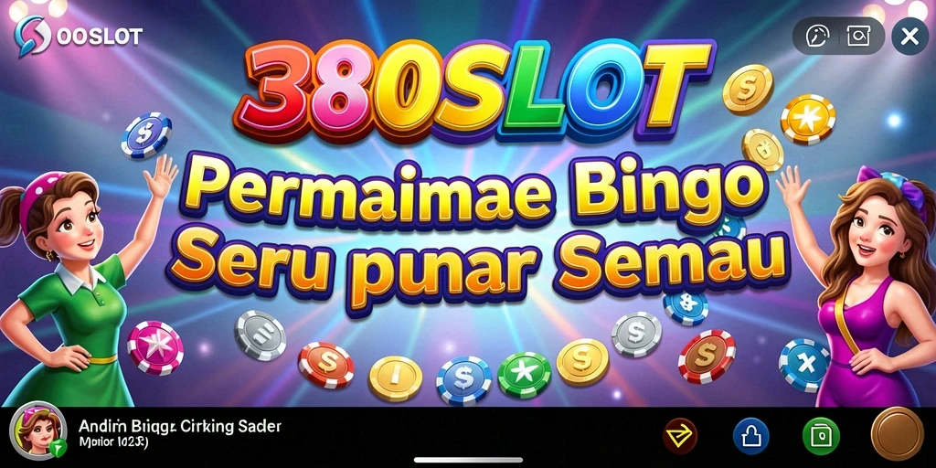 Tampilan permainan Bingo yang menarik di 380SLOT.
