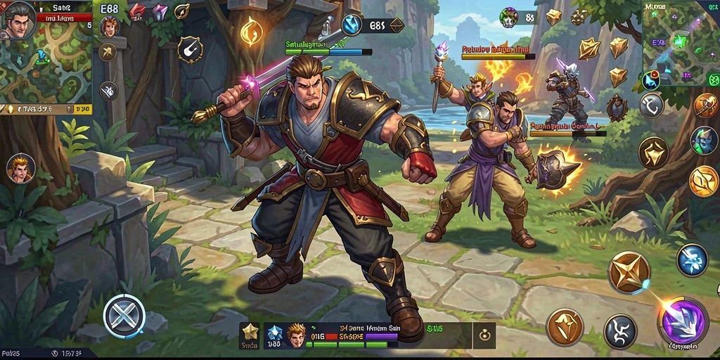Gameplay E88 yang menarik dengan pertempuran seru dan petualangan hebat.
