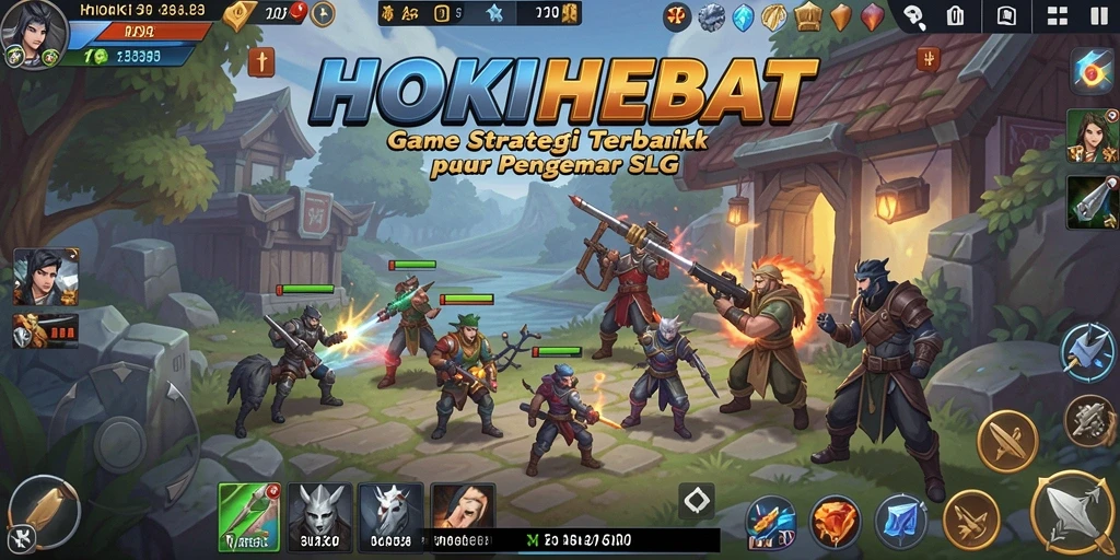 Tampilan menarik dari gameplay HOKIHEBAT yang penuh strategi.