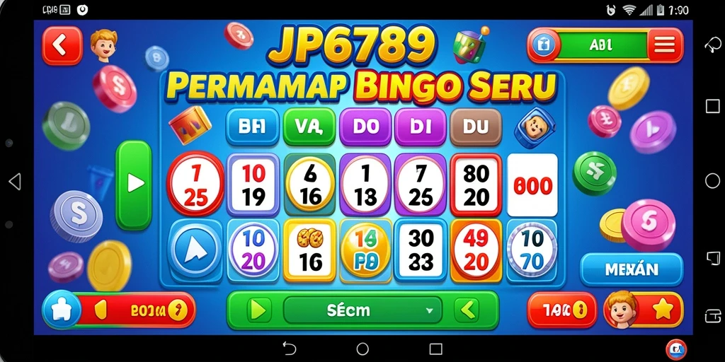 Tampilan gameplay menarik dari JP6789 Bingo.