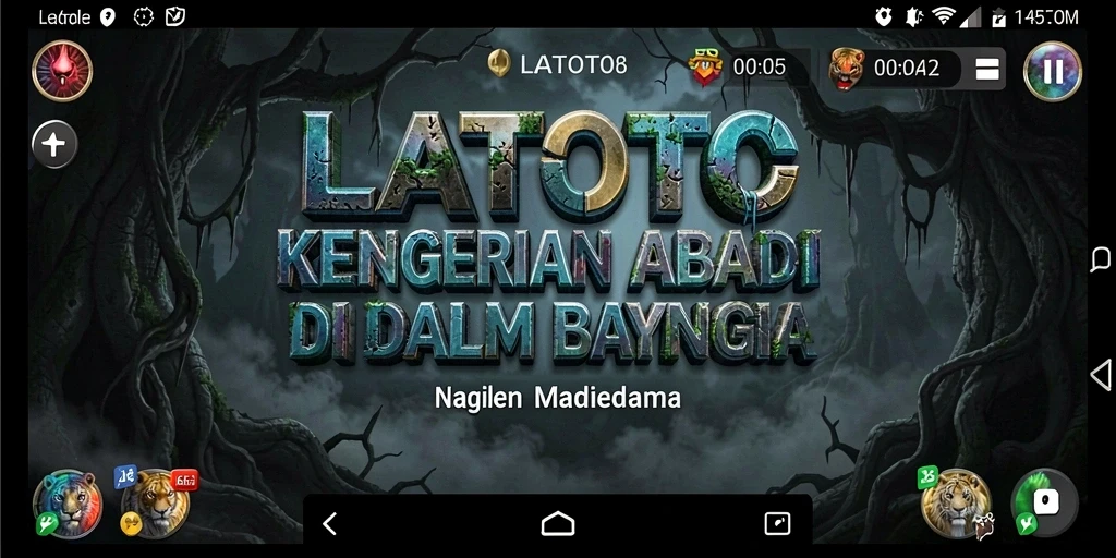 Tampilan gameplay LATOTO yang menegangkan dan penuh misteri.