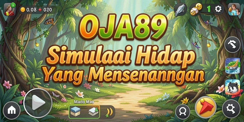 Screenshot menarik dari gameplay OJA89 menunjukkan interaksi karakter yang dinamis.