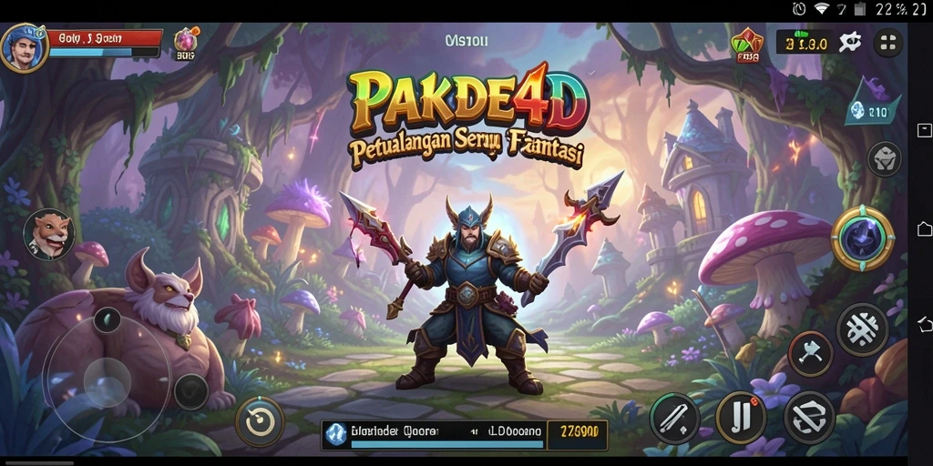 Gameplay PAKDE4D yang mendebarkan di dunia petualangan.