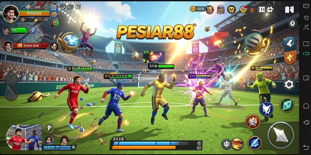 Tampilan gameplay PESIAR88 yang penuh strategi dan tantangan.