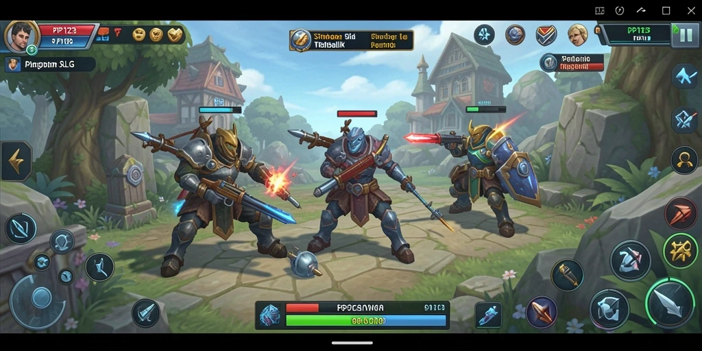 Screenshot gameplay PP123 menampilkan aksi strategi yang mendebarkan.
