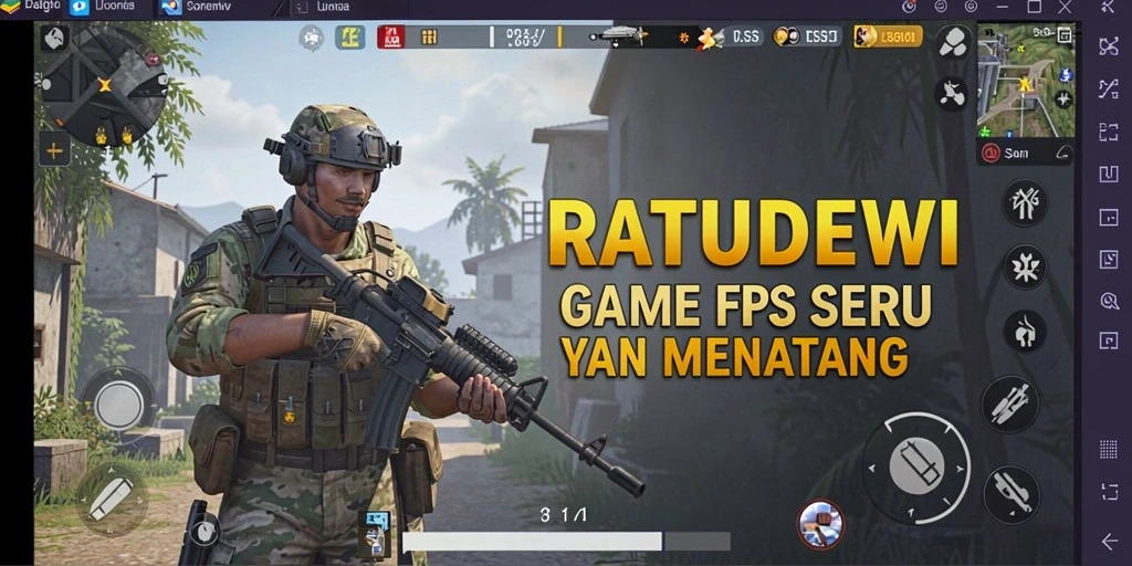 Gameplay intens dan menegangkan di RATUDEWI.