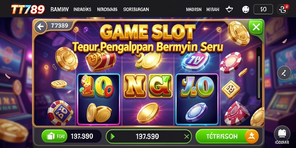 Screenshot utama TT789 menampilkan gameplay Slot yang mengasyikkan.