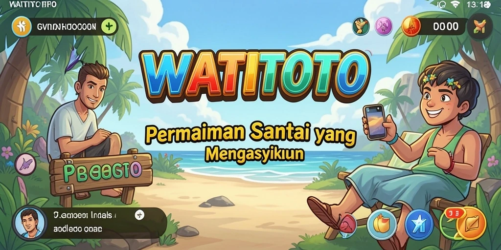 Gameplay WATITOTO yang menyenangkan dan penuh tantangan.